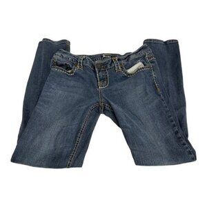 Soundgirl Womens Junior Jeans Size 11 Blue Denim